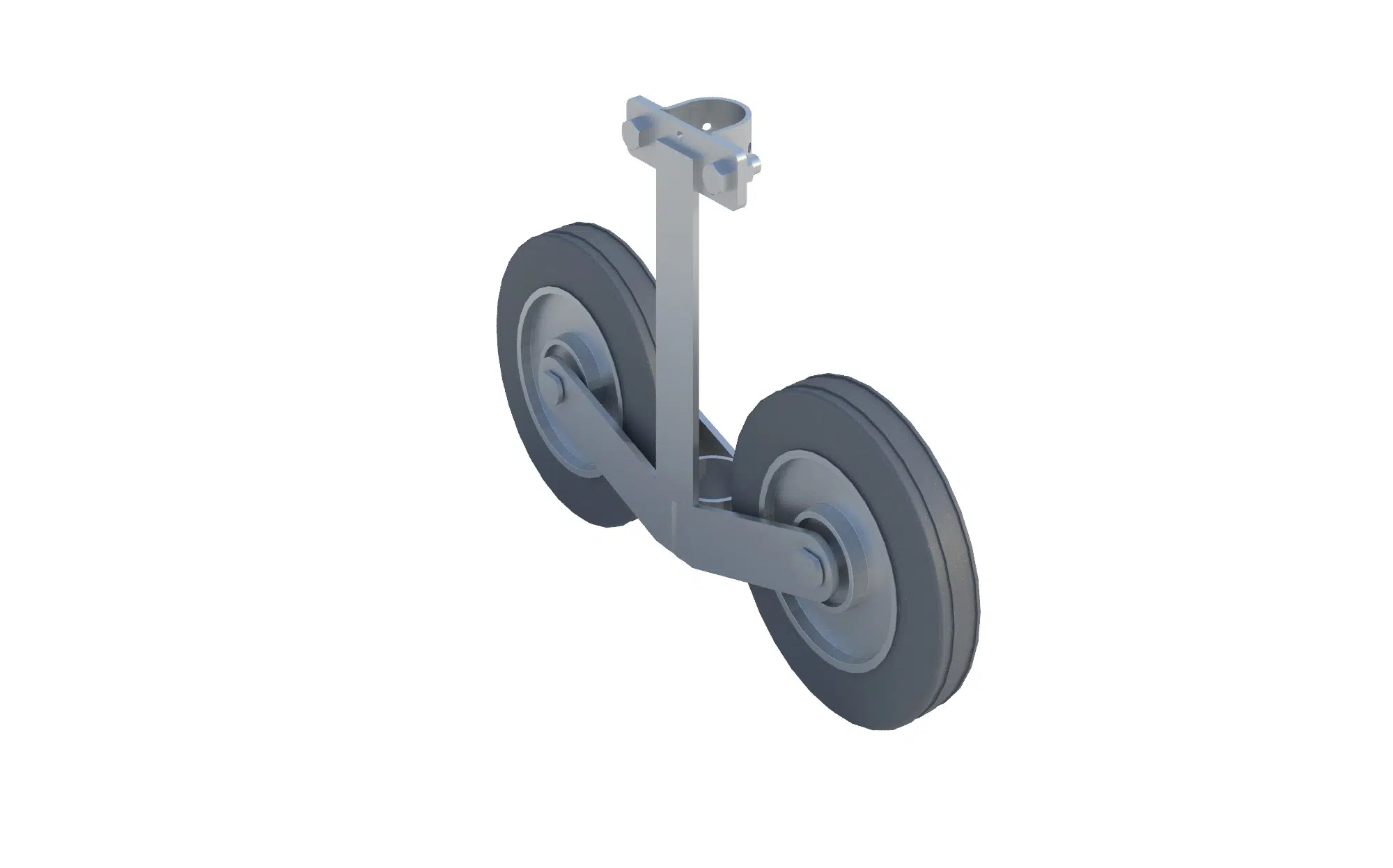 gate wheel assembly