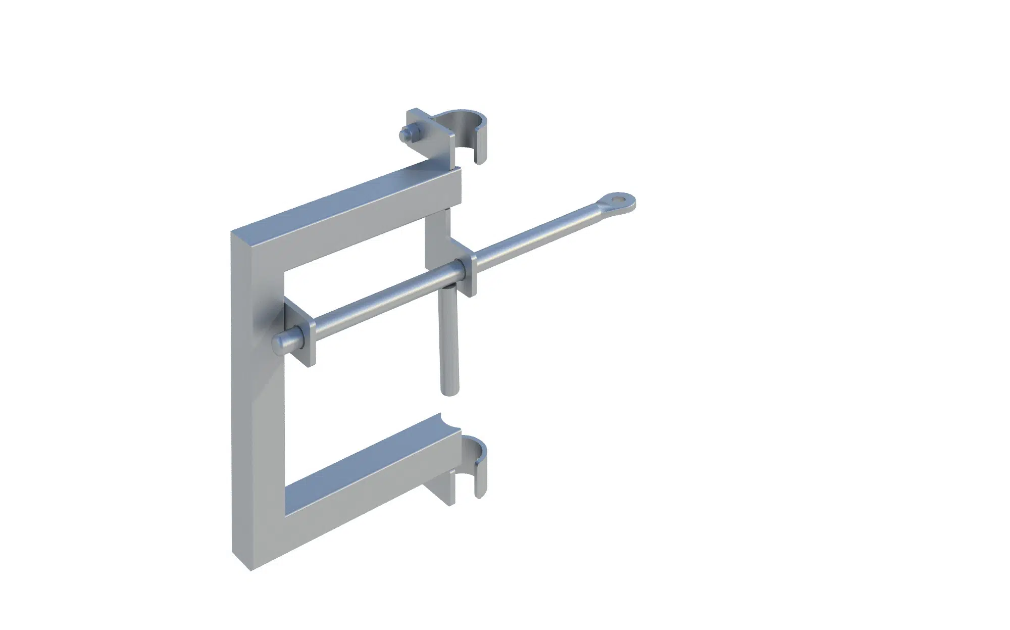 Gate latch - male side