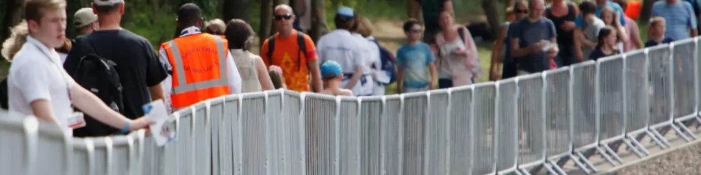 Crowd control at events