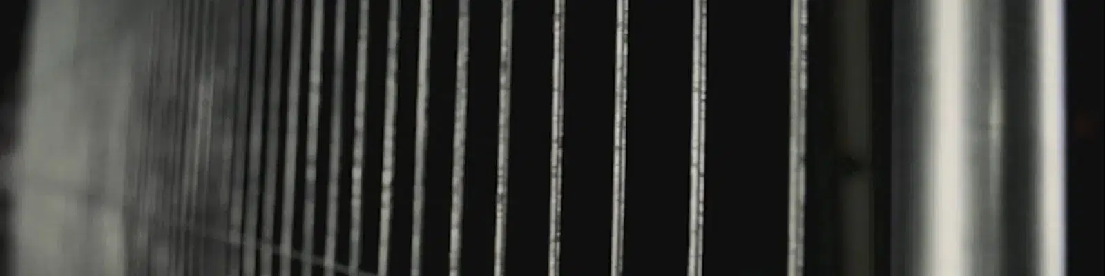 Welded wire mesh fence panel