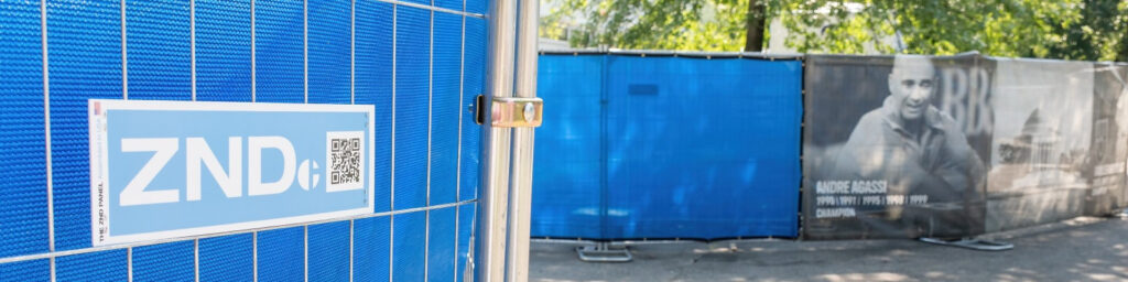 Accessoires pour clôtures temporaires