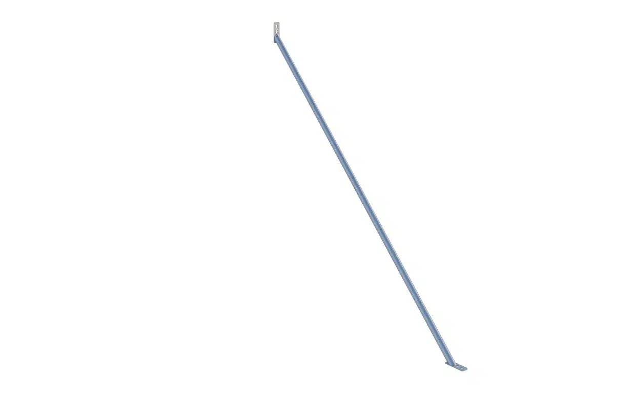 Windbreaker Stabilization for Temporary Fence