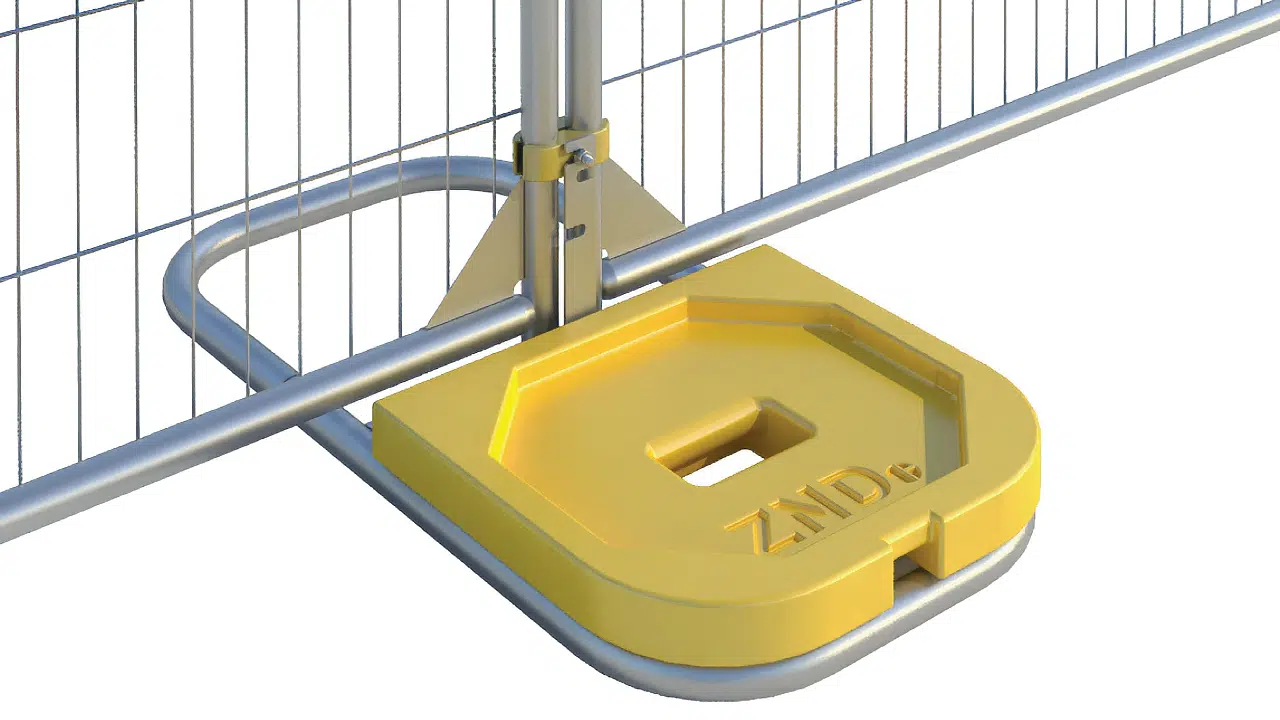 Temporary fence accessories - fence weight