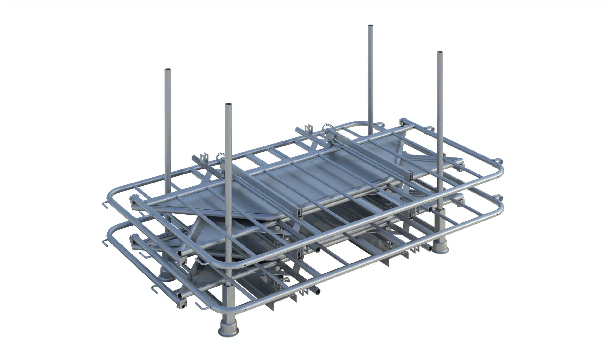 Police Barrier Collapsible Stillage