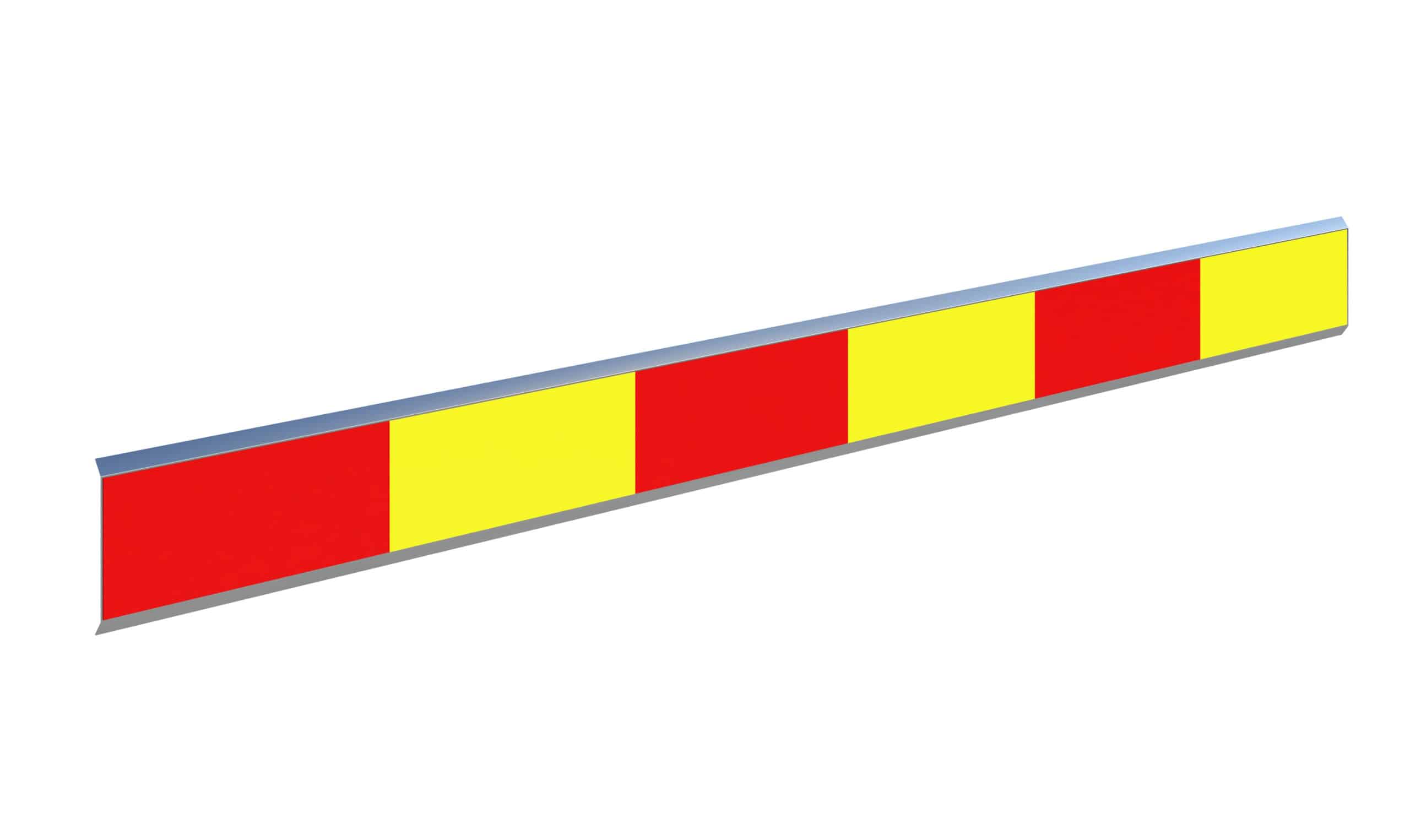 Reflective Board (Metal) Red-Yellow