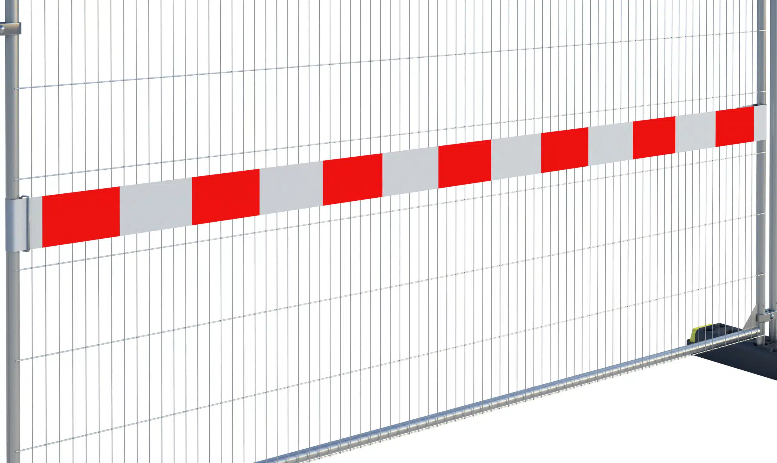 Reflective Fence Strip (PVC) 3.5m (Red-White) - Image 2