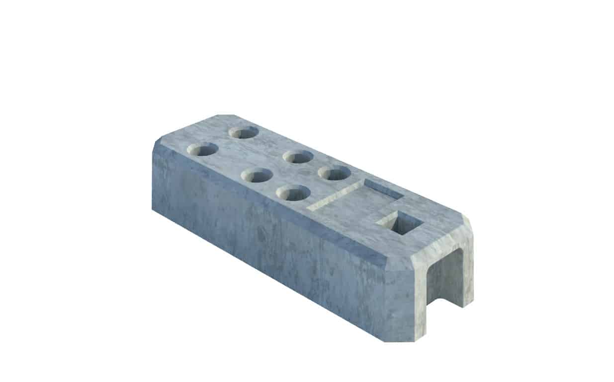Concrete Fence Foot