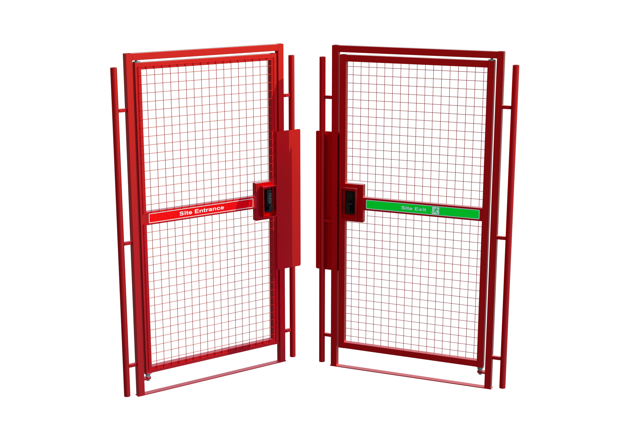 Fußgängertor – Digi Lock