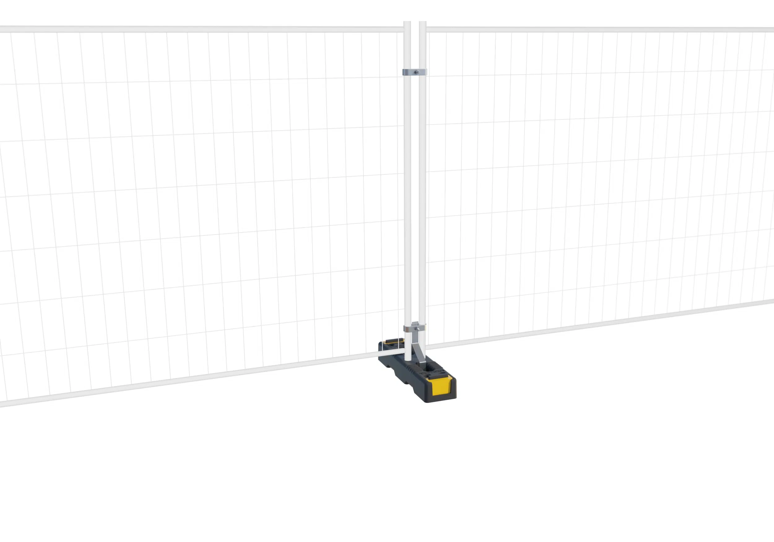 Thermo Plastic Foot Centre Hole Hi-Viz