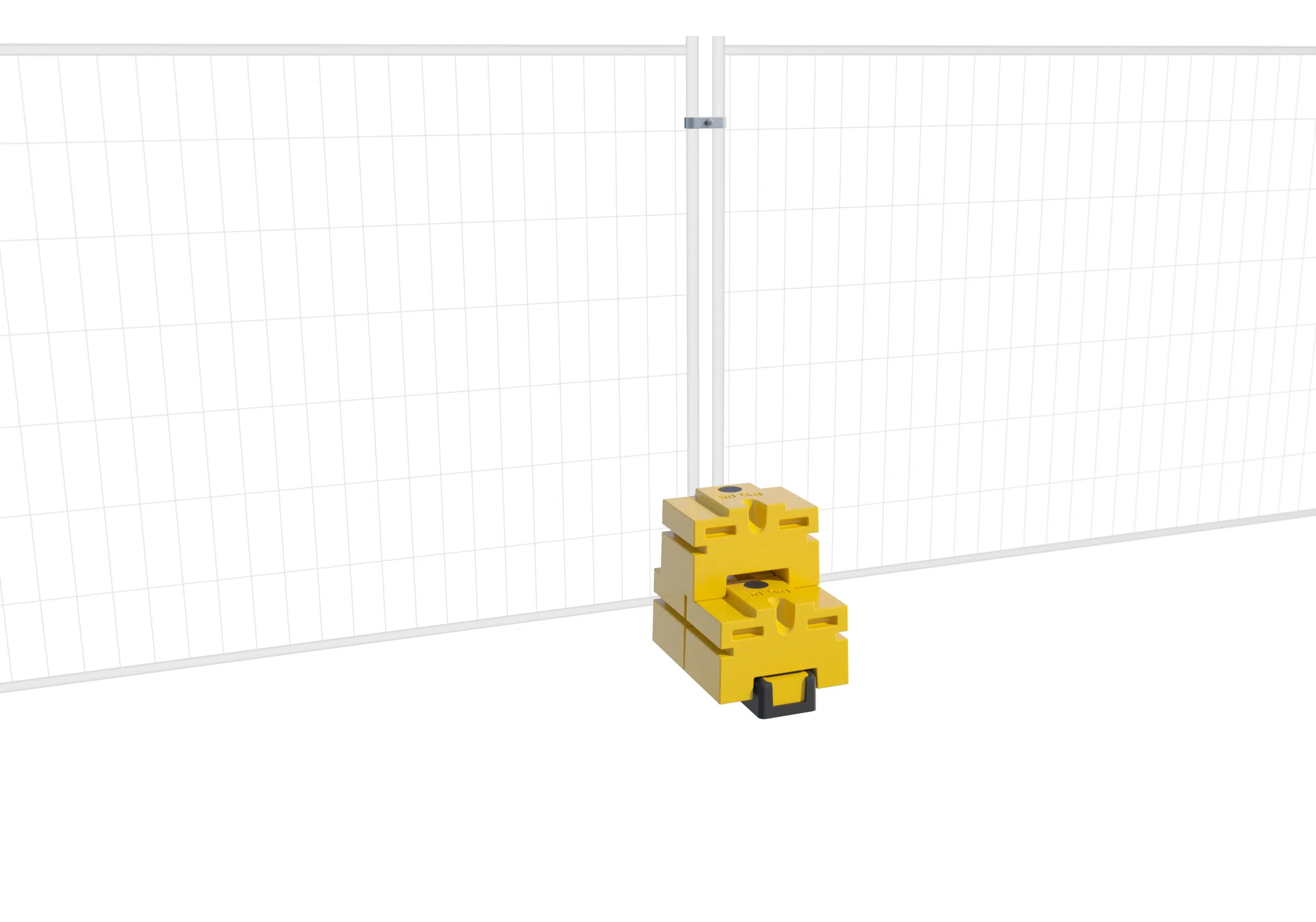 Thermo Plastic Foot End Hole Hi-Viz + 3 Durablock