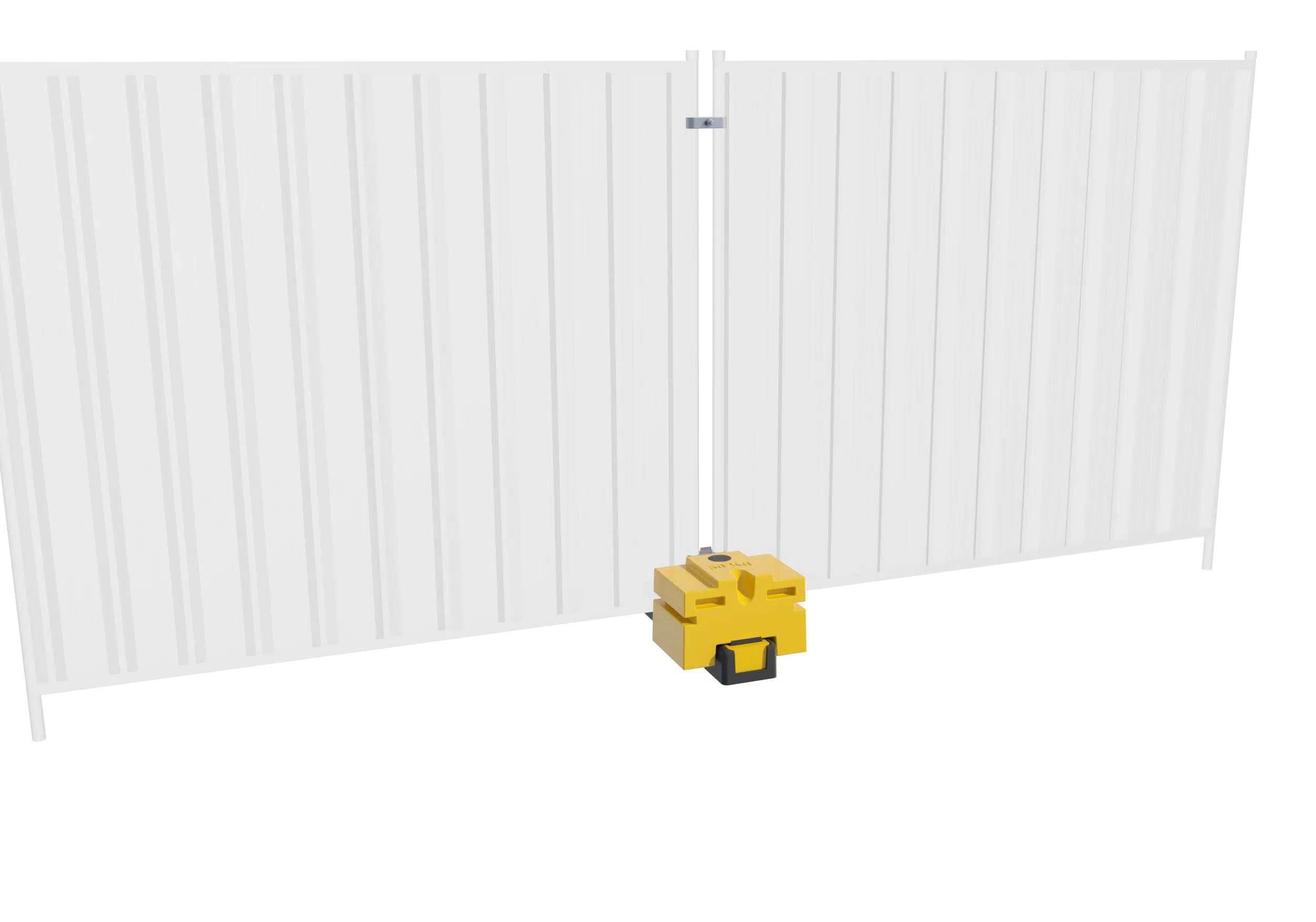 Thermo Plastic Foot Centre Hole Hi-Viz + 1 Durablock - Image 2