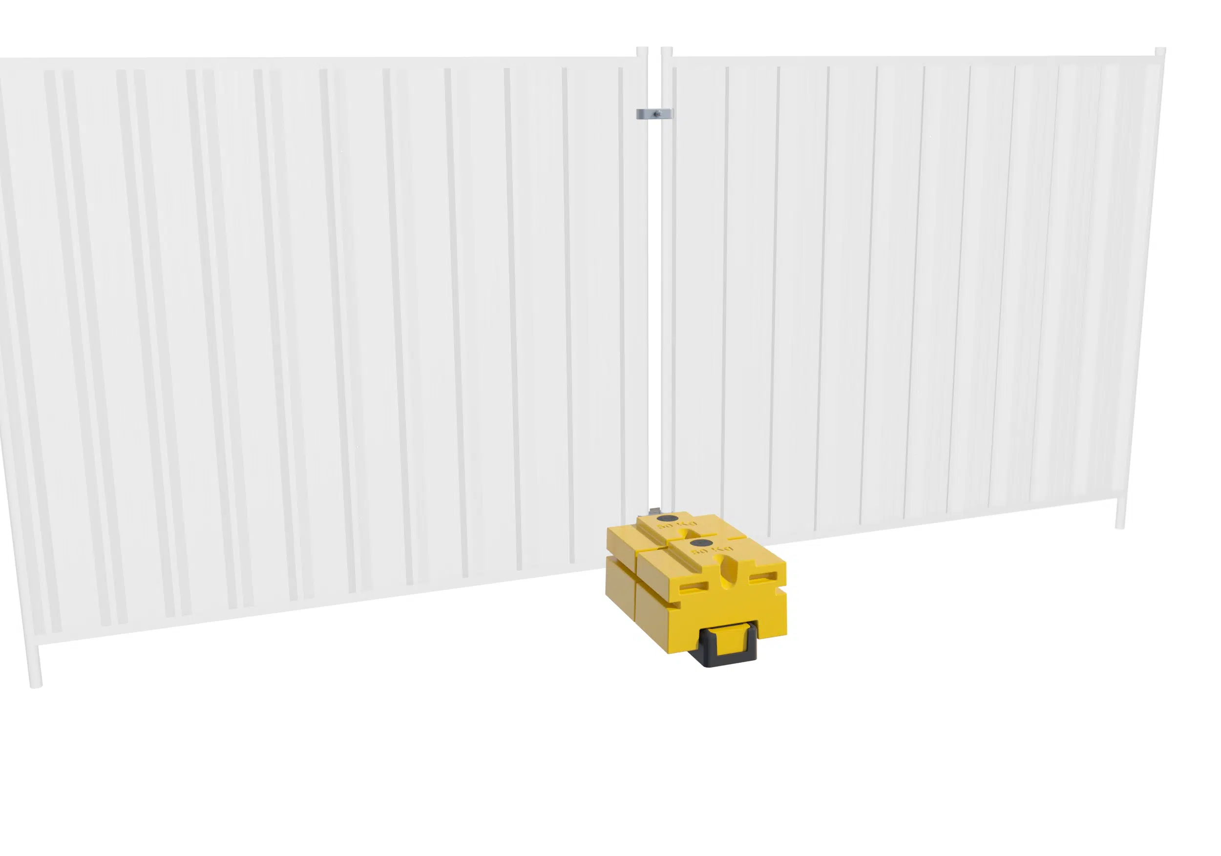 Thermo Plastic Foot End Hole Hi-Viz + 2 Durablock - Image 2