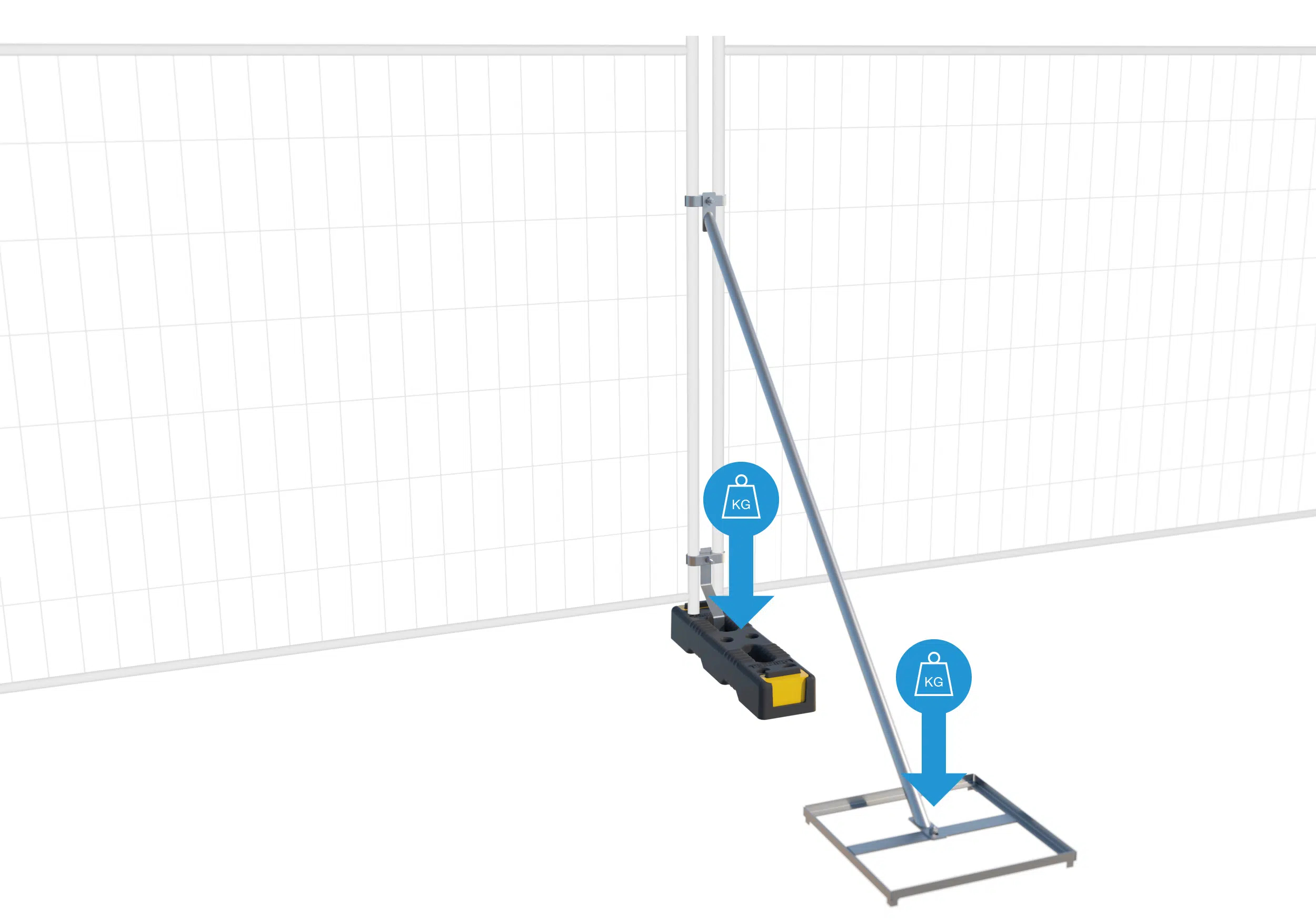 Hoarding Stabiliser Assembly